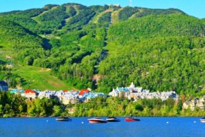 Tremblant City and Lake